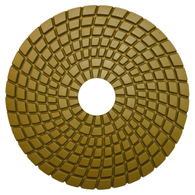 Диски полировальные эластичные PREMIUM W ALMIR D100/№200 (Премиум W АЛМИР) для мрамора и гранита (с водяным охлаждением)