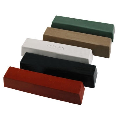 Полировальная паста в брусках GENERAL Abrasiva Supergloss, черный, 0,5 кг